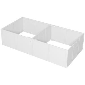 Caisse de mise bas avec porte réglable et amovible