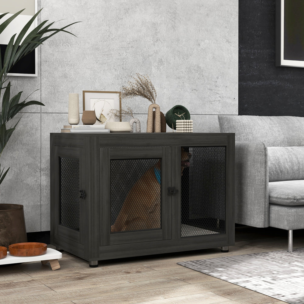 Cage with waterproof cushion, black