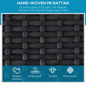 Chaise longue en rotin avec dossier réglable sur 5 niveaux, gris clair