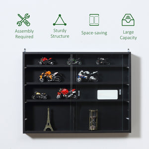 5-tier glass display case for your collectible figurines