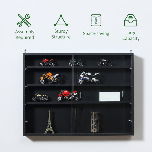 5-tier glass display case for your collectible figurines