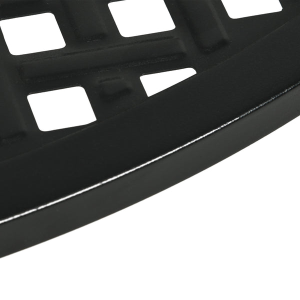 Table de salle à manger ronde d'extérieur avec trou pour parasol