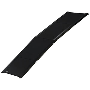 Lightweight portable folding pet ramp, black