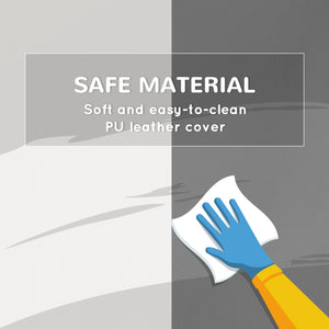 Ensemble de jeu 2 pièces en mousse pour enfants, gris clair