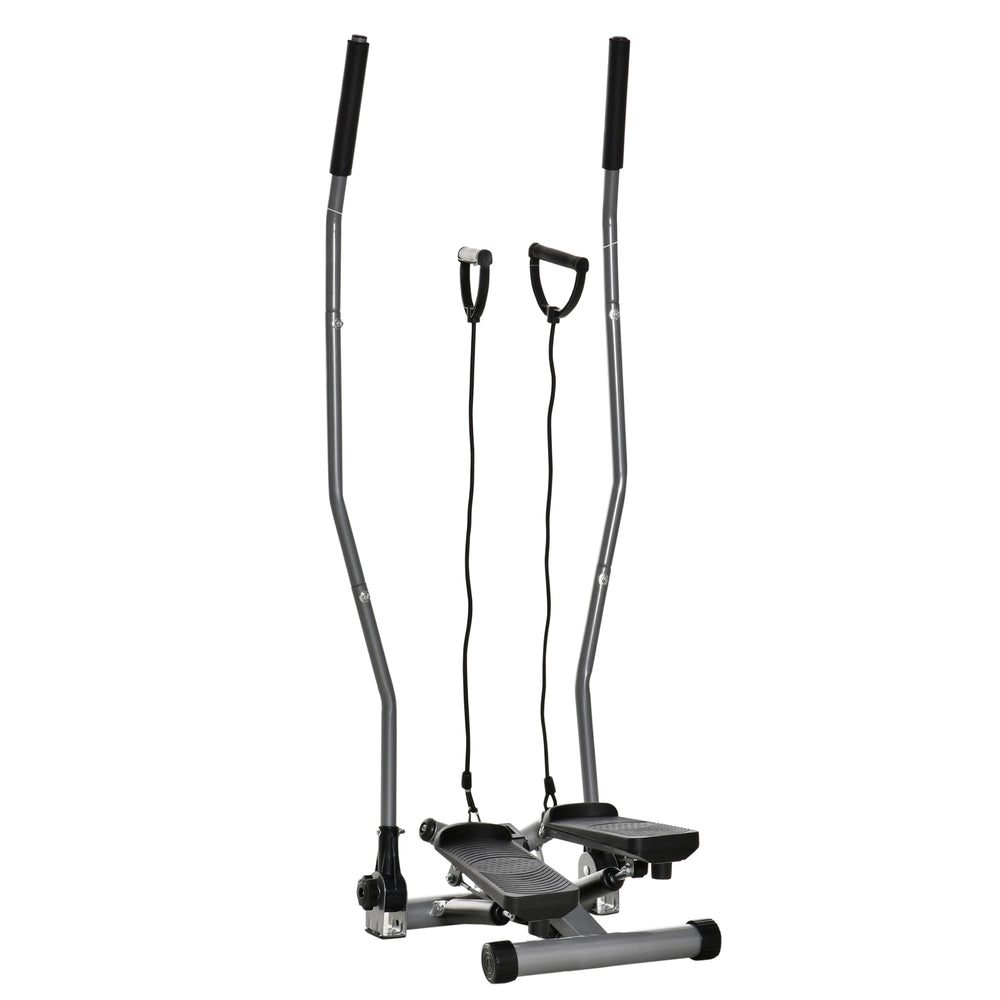 Stepper Twist avec guidon basculant argent