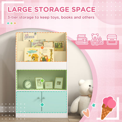 Bibliothèque pour enfants, pour chambre, salle de jeux, blanche