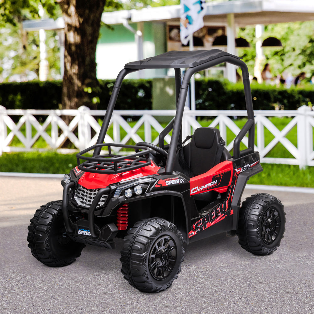 Voiture électrique tout-terrain 12 V rouge