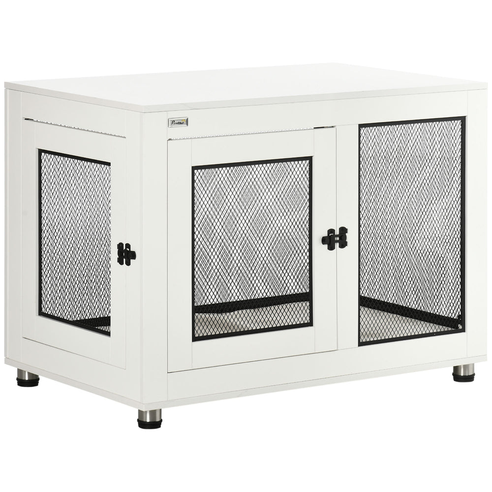 Cage with waterproof cushion, white