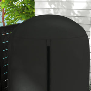 Egg Chair Cover, 420D Oxford Fabric Waterproof Anti-dust Furniture Protector for Φ50.4" x 74.8" H Stand, Black