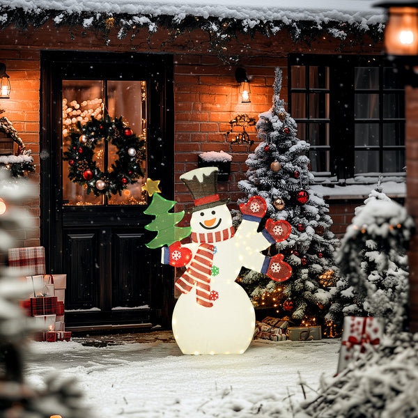 Bonhomme de neige lumineux de 1,2 m