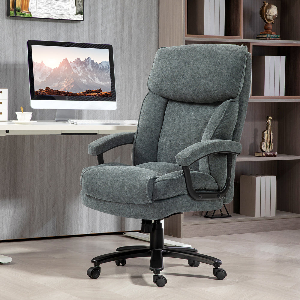 Fauteuil de bureau robuste, gris