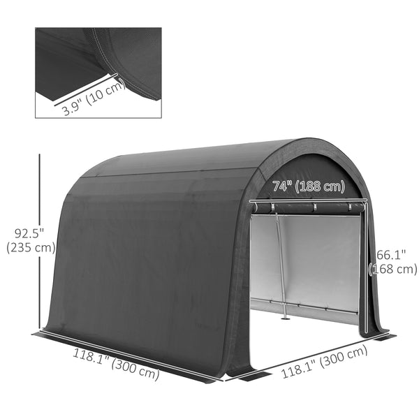 Sturdy and waterproof garden shed