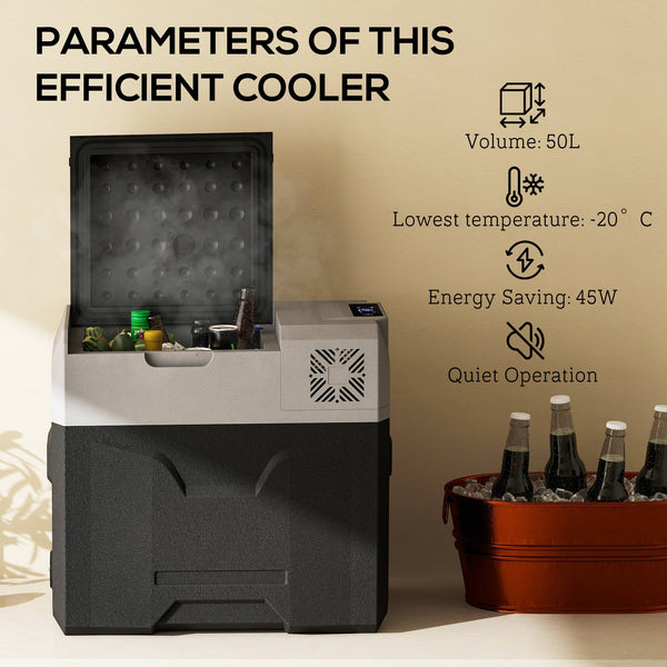 Glacière électrique de 50 litres 12/24 V