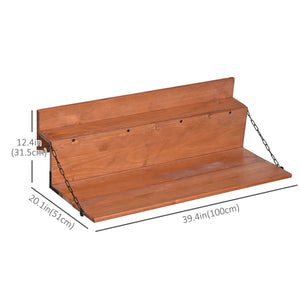 Table suspendue pour balcon