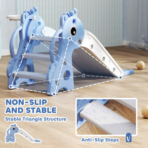 Toboggan 3 en 1 pour tout-petits bleu