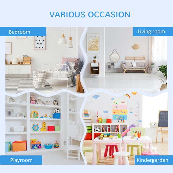 Storage unit with 3 shelves, gray