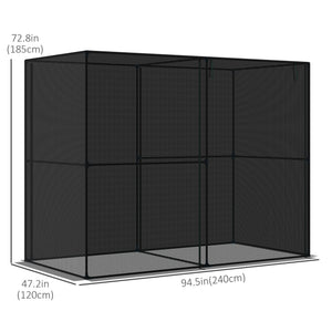 Insect-proof protective netting for plants