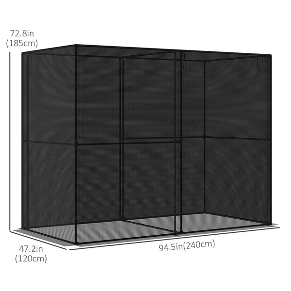 Insect-proof protective netting for plants