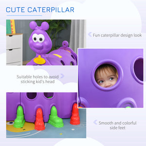 Tunnel Lion pour enfants de 3 à 6 ans, violet