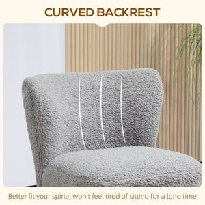 Fauteuil de salon avec rembourrage moelleux et pieds dorés, gris anthracite