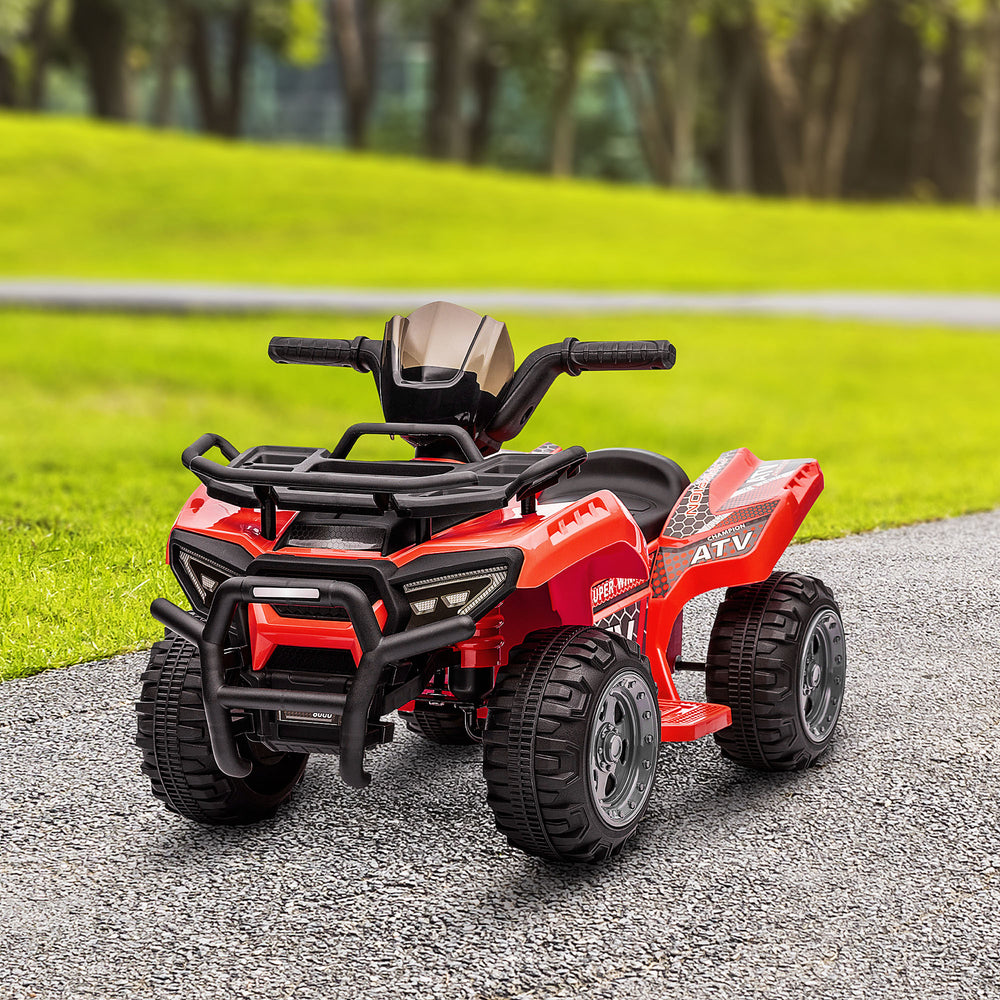 Tout-terrain 6 V avec musique, rouge