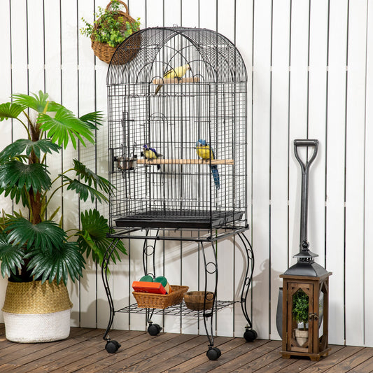 Grande cage à oiseaux avec couvercle ouvrable