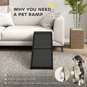 Pet ramp, black