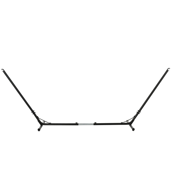 Support de hamac réglable, compatible avec les hamacs de 3 à 4 m, capacité jusqu'à 120 kg, noir