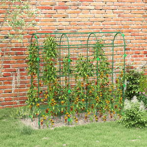 Treillis de jardin en métal pour plantes grimpantes
