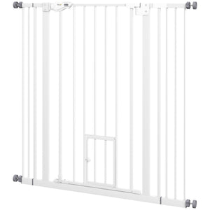 Barrière de sécurité intérieure à ouverture facile, blanche