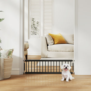 Barrière pour chien, noire
