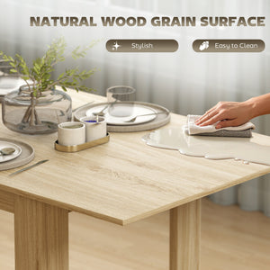Table à manger extensible pour 6 à 8 personnes