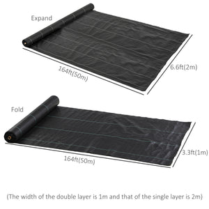 Toile de paillage 2 m x 50 m