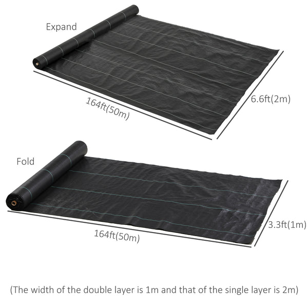 Toile de paillage 2 m x 50 m